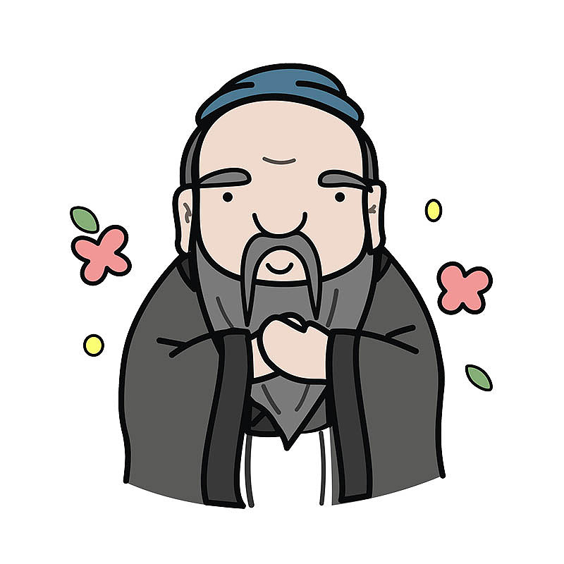 善乐生孔子说表情包