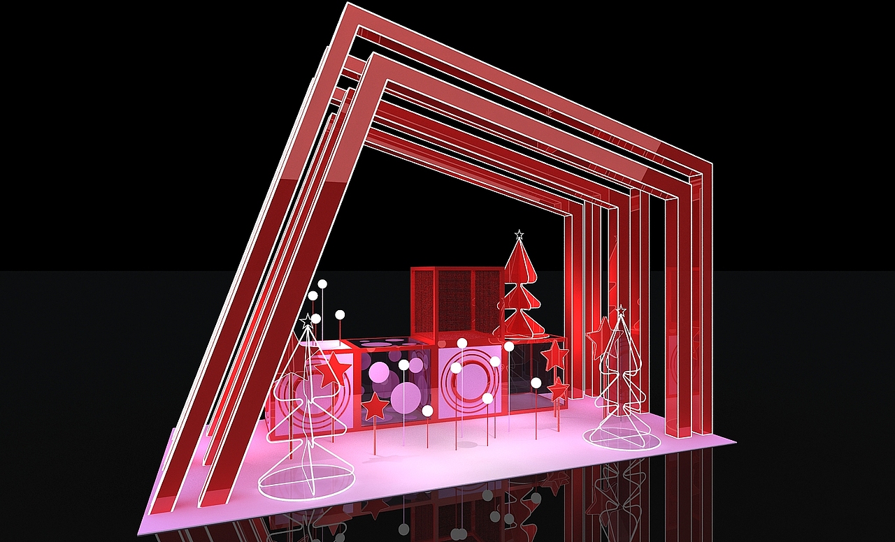 服装美陈打卡点（图ZMjE4MzA4NDg0） - 其他三维 - 站酷设计师P2h1原创素材 - 站酷ZCOOL