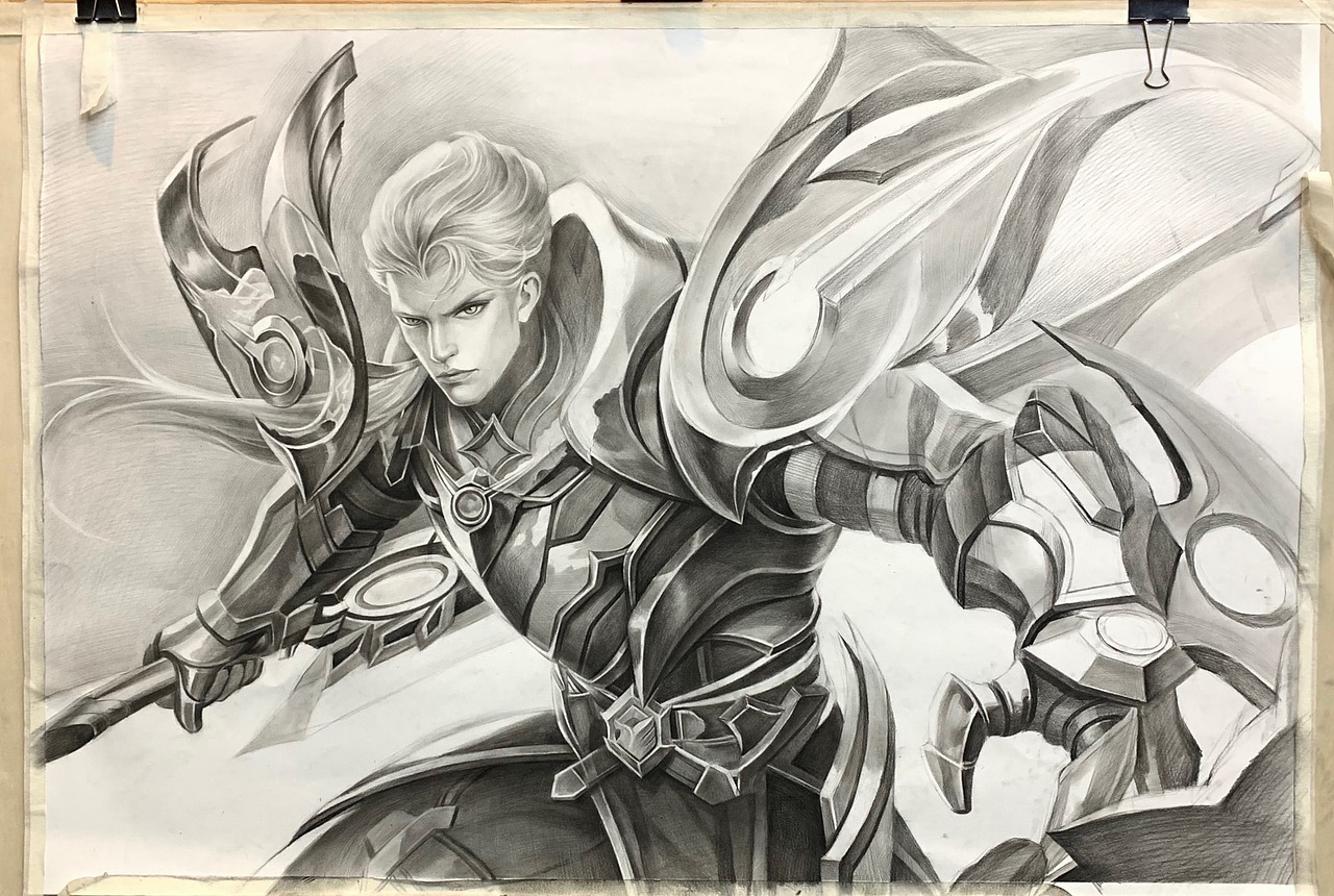 全开法布亚诺180g素描纸,断断续续画了好久…版权zhenjiang