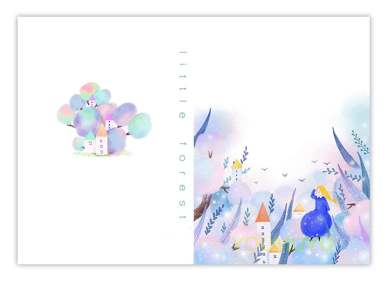 小森林（图ZMTYzODc3NzQw） - 商业插画 - 站酷设计师游木虞原创素材 - 站酷ZCOOL
