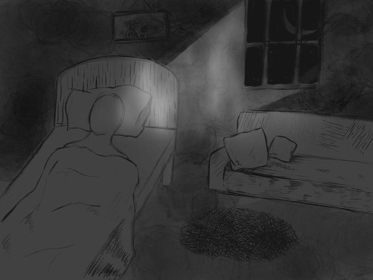 失眠日记(插画)