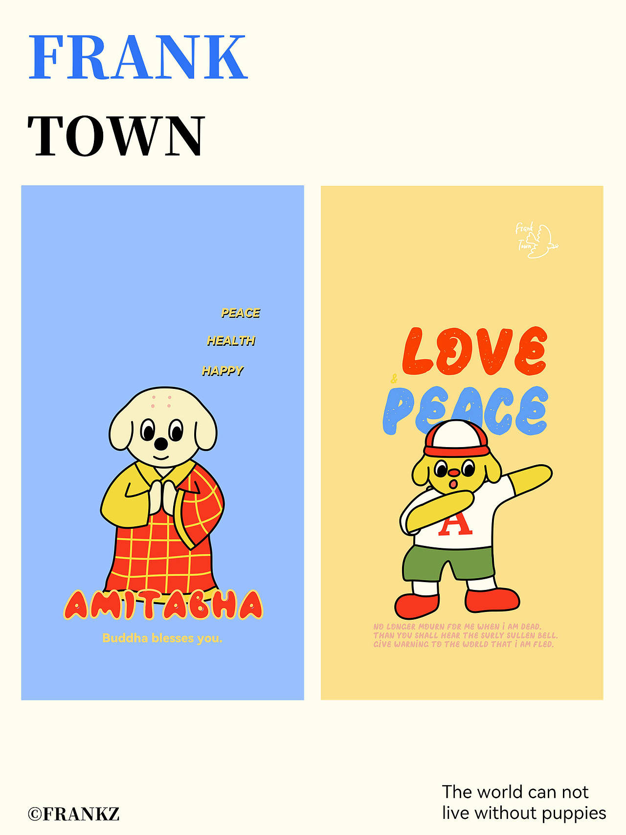 弗兰克镇｜这个世界不能没有小狗手机壳设计