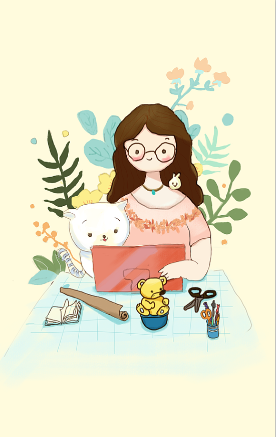 手绘加鼠绘（图ZMTY2MzY0NjQ0） - 艺术插画 - 站酷设计师A山海原创素材 - 站酷ZCOOL