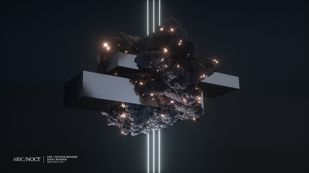 C4D/Octane渲染练习合集(图ZNzA3MjczNjA=) - 其他三维 - 站酷设计师AricAkira原创素材 - 站酷ZCOOL