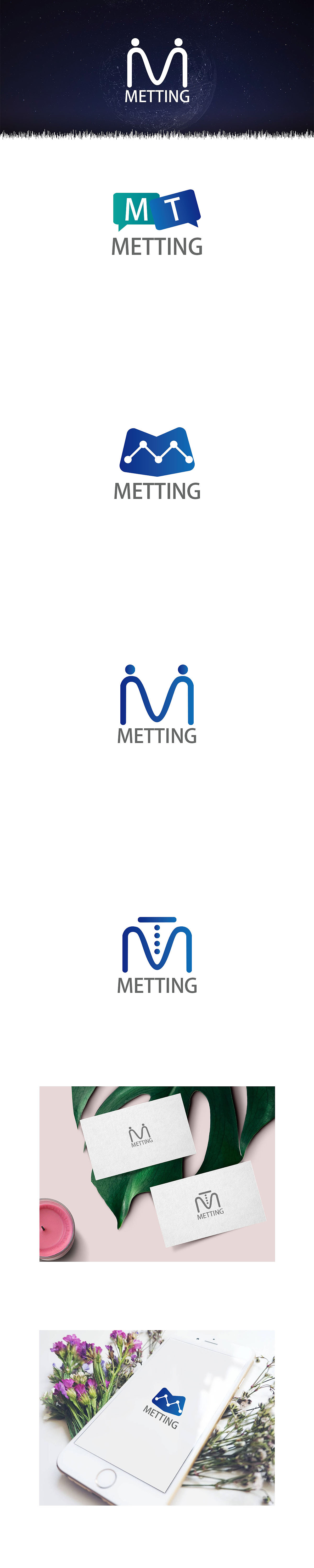 metting远程会议LOGO