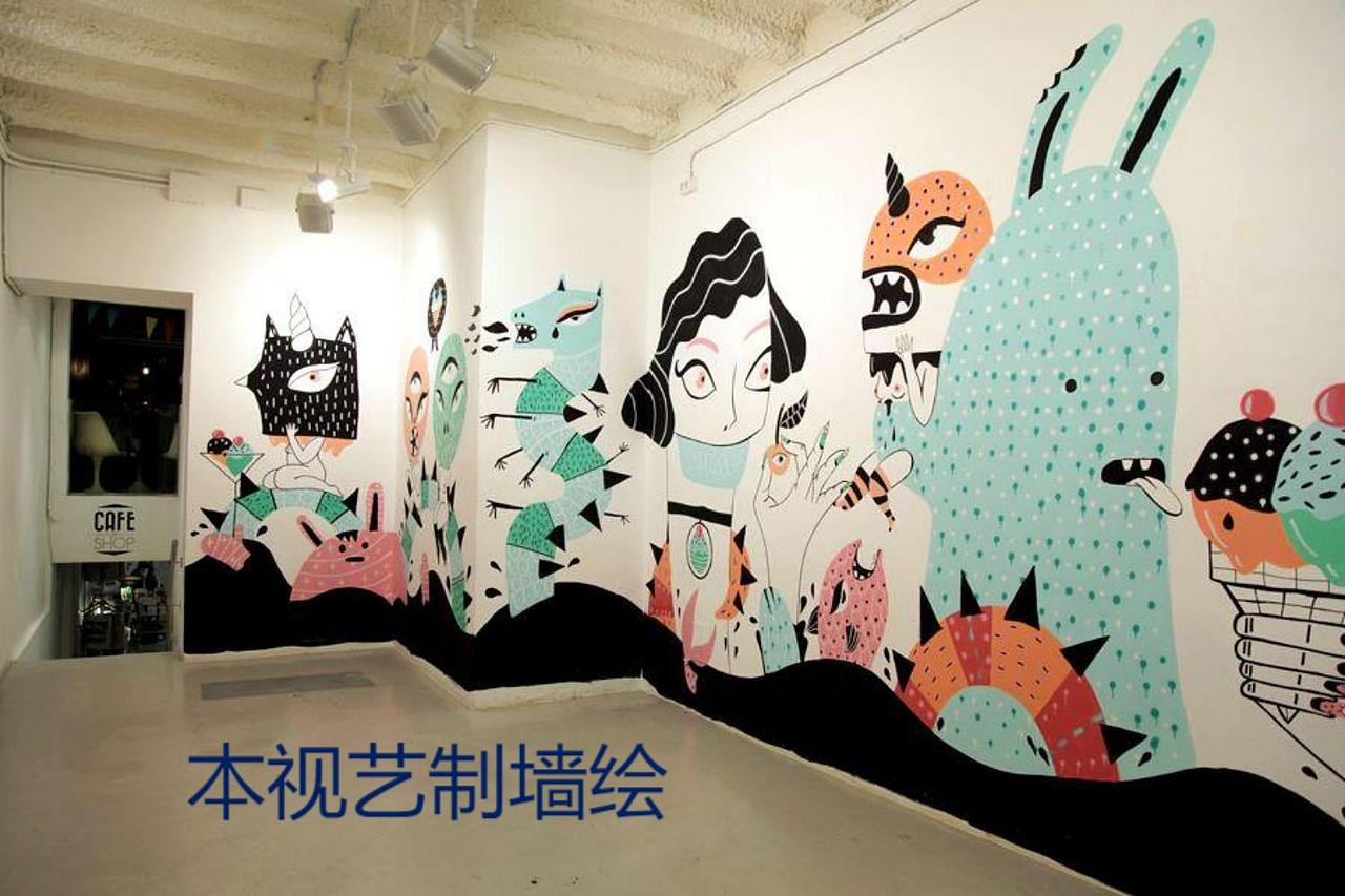 成都墙绘公司 经典家装墙体彩绘图案设计