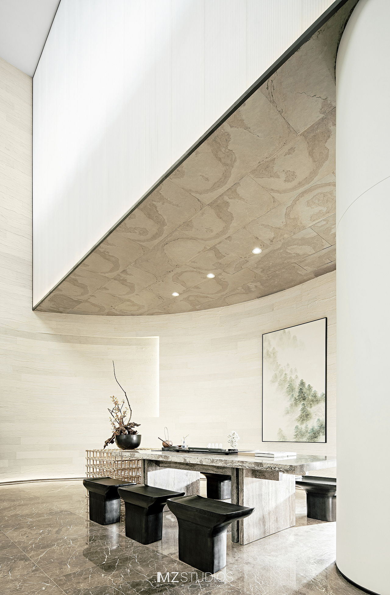 【室内空间摄影】幸福孔雀城·柏悦府营销中心