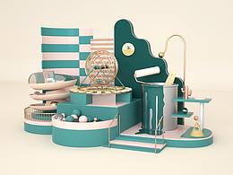 C4D~建模練習(xí)