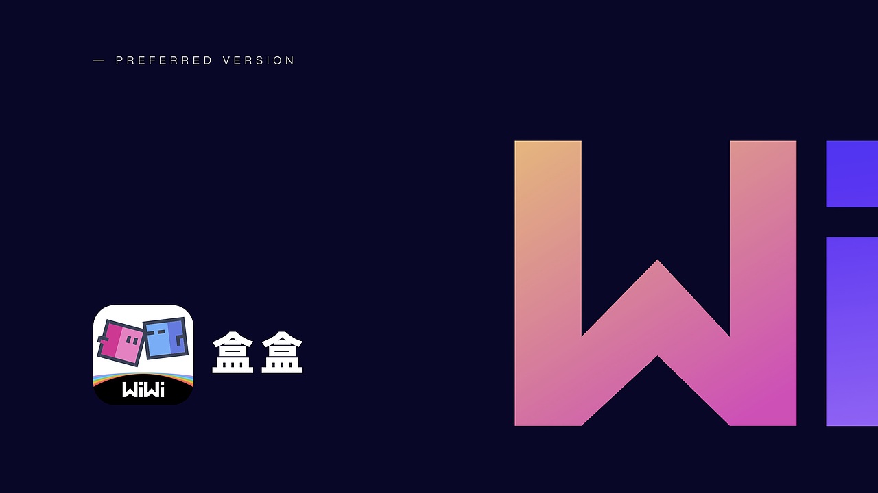 WiWi盒盒Logo设计方案