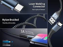 一批数据线建模渲染部分图片