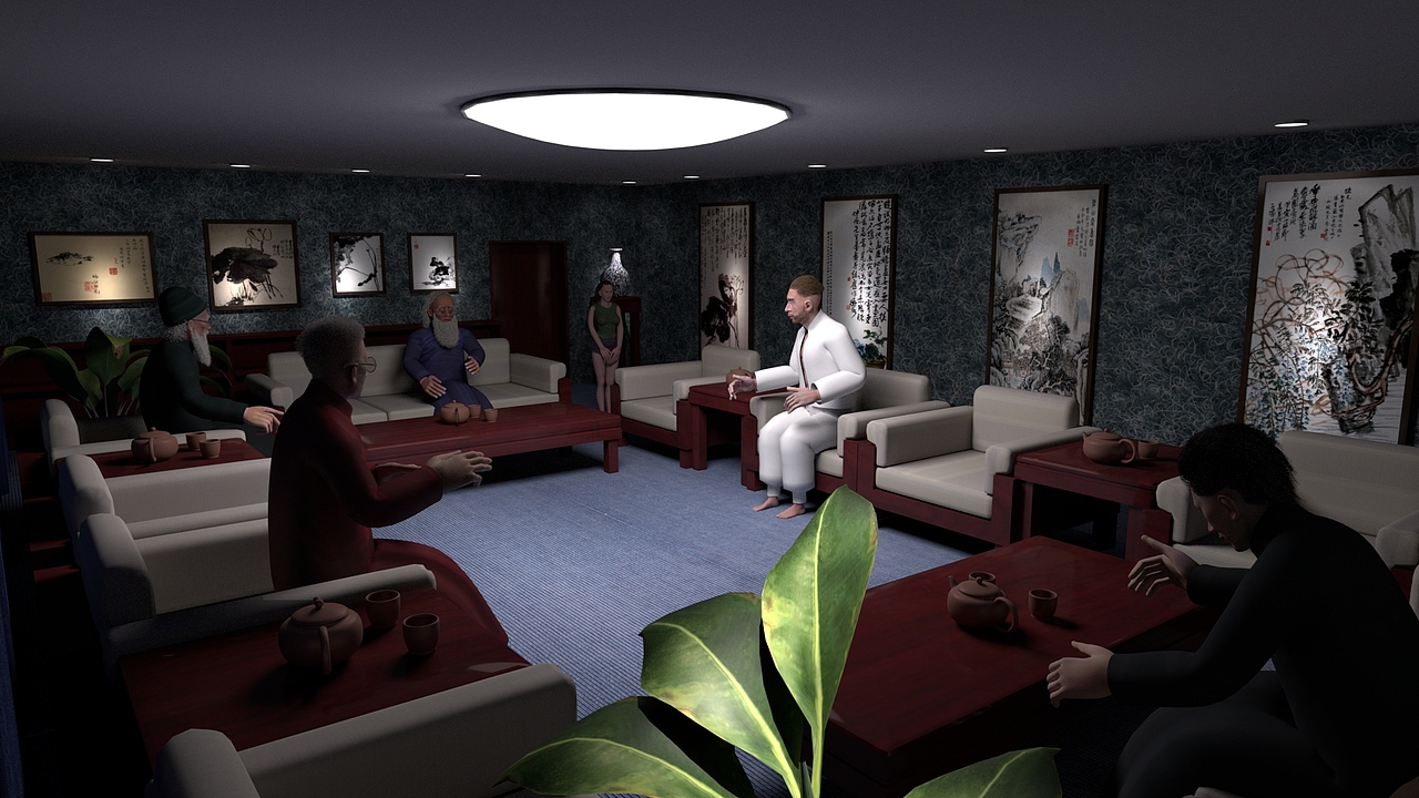 大风堂会议记录（图ZMjkyOTA2NzY0） - 人物/生物 - 站酷设计师2005cg原创素材 - 站酷ZCOOL