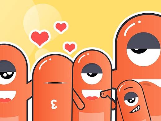 微信表情包--萌哒哈