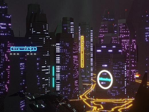 高仿賽博朋克（個人主頁-ZMzkwMDY2Mjg=） - 建筑/空間 - 站酷設計師Z36073817原創(chuàng)素材 - 站酷ZCOOL