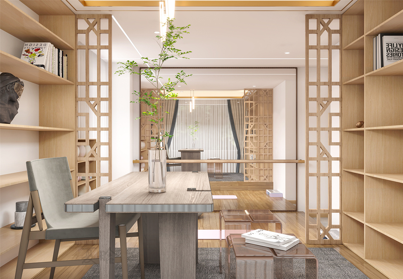 新中式禅意风|原木宁静生活