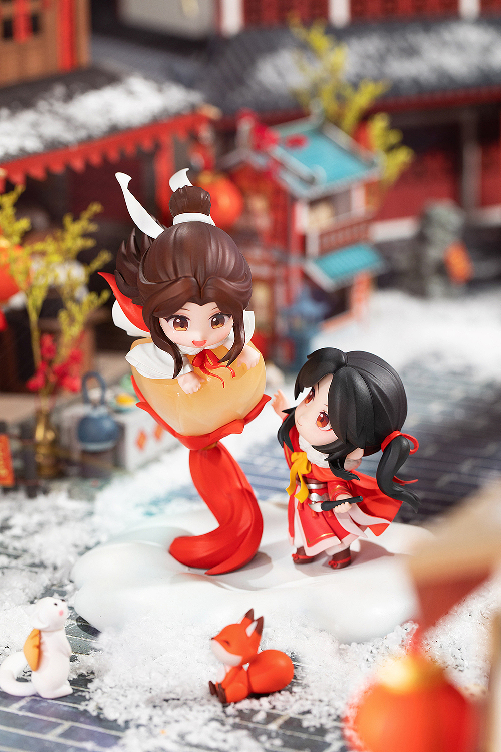 【天官赐福】千灯映阙 谢怜 花城 q版手办