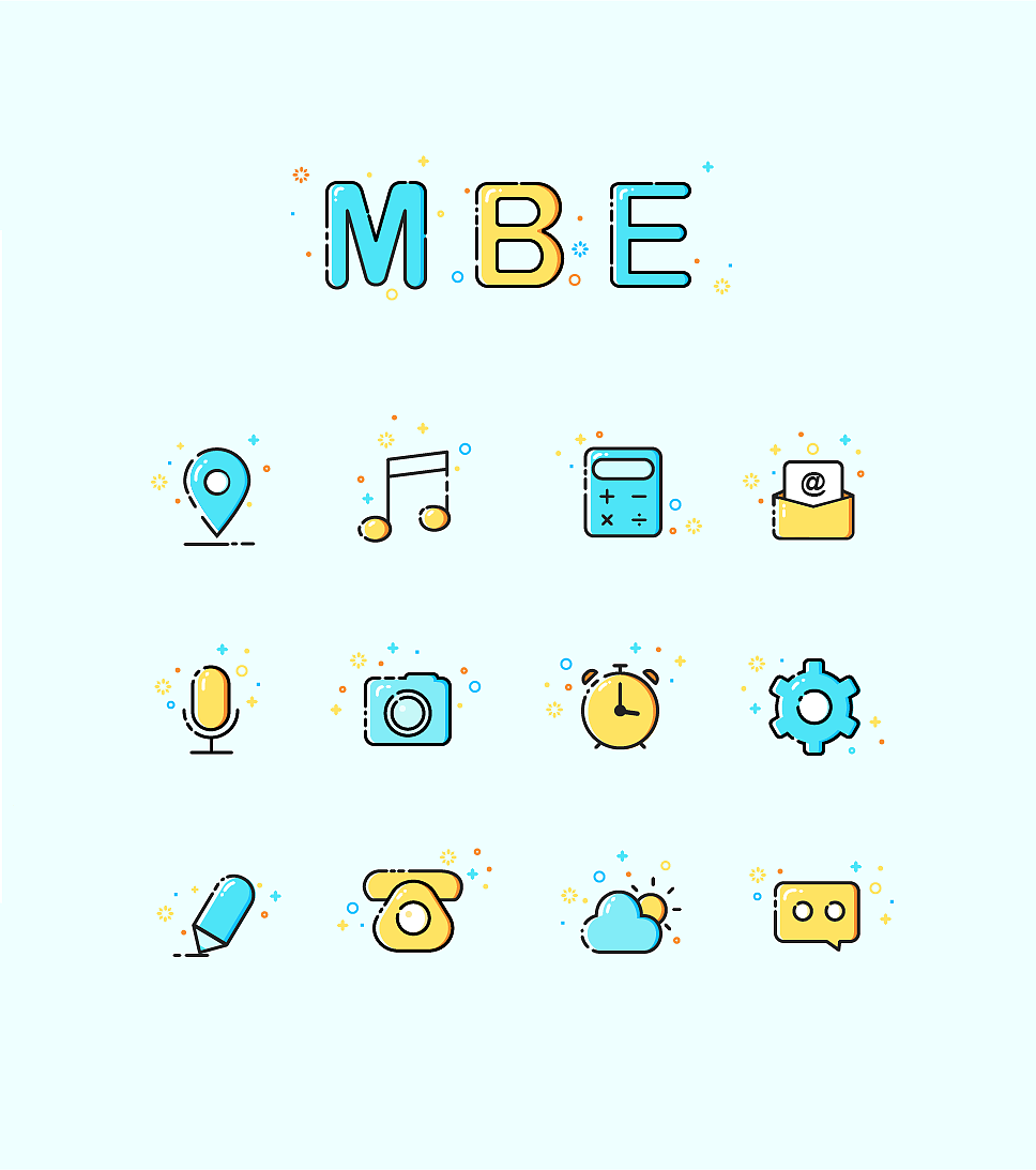 MBE圖標(biāo)（圖ZOTEyOTc2MDg=） - 圖標(biāo) - 站酷設(shè)計(jì)師小蝦米XU原創(chuàng)素材 - 站酷ZCOOL