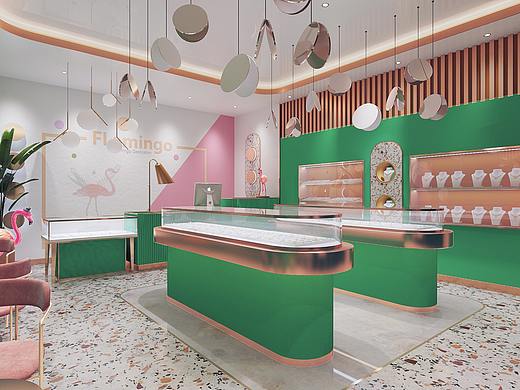 网红珠宝店(绿得发慌)