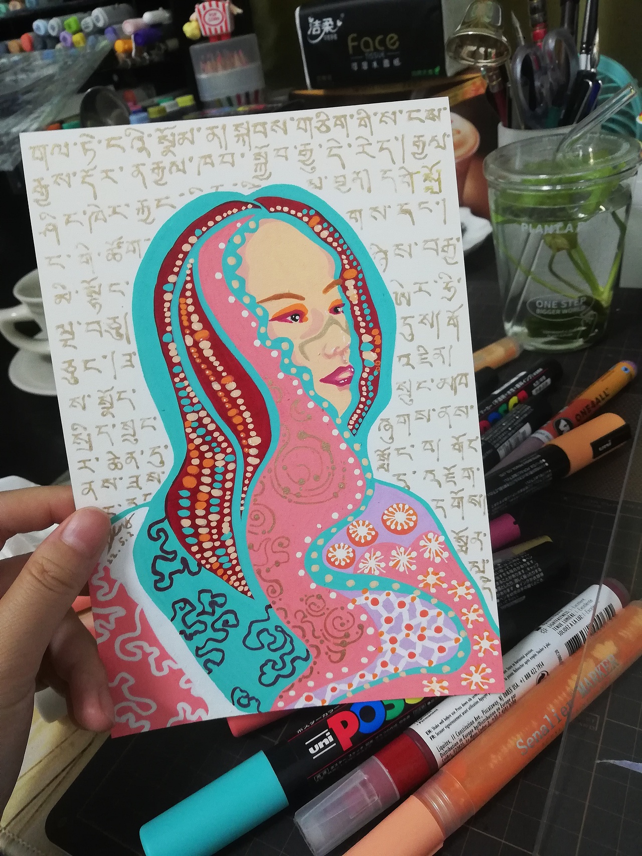 祈福（图ZMjk5NTU5ODM2） - 创作习作 - 站酷设计师小DENG_原创素材 - 站酷ZCOOL