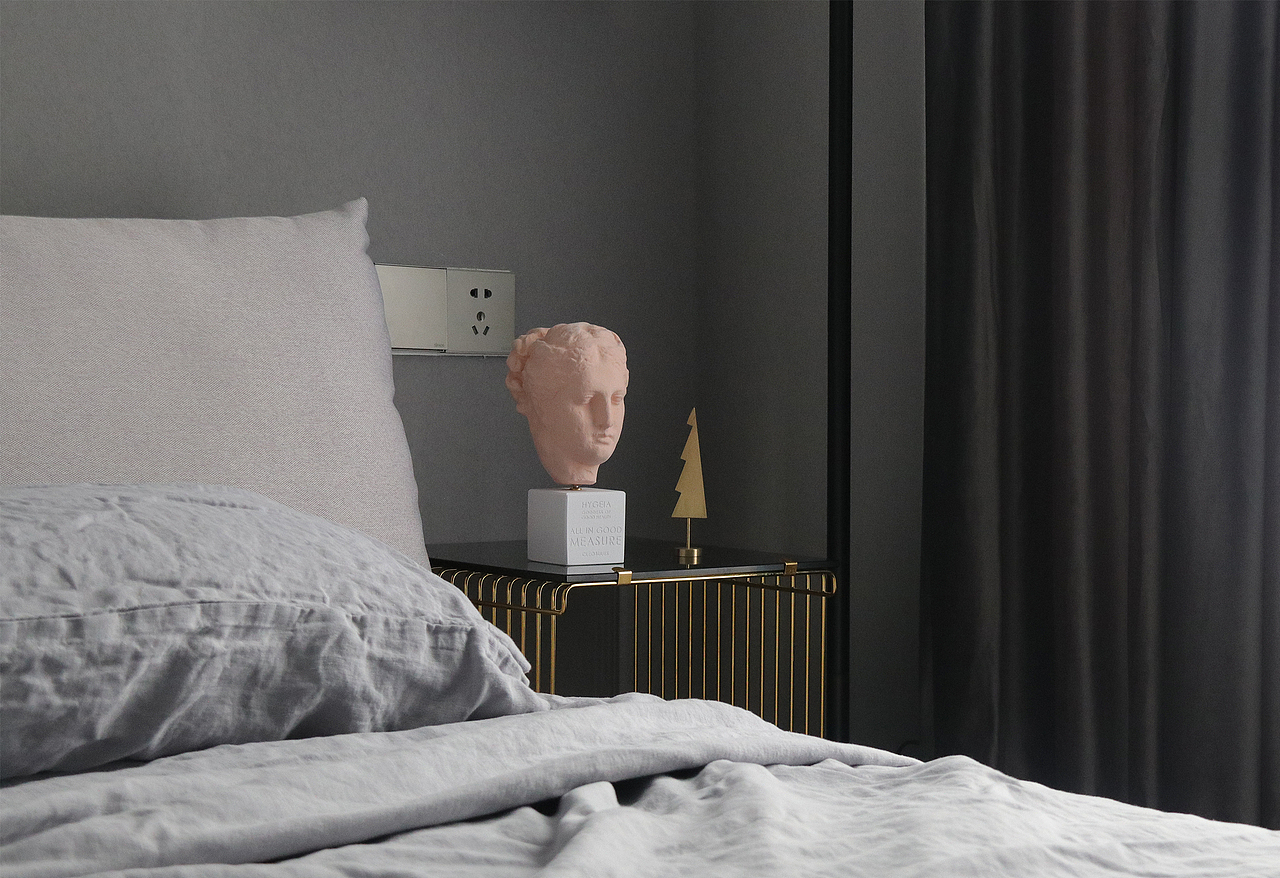 高级灰+高级绿打造最纯正的北欧风