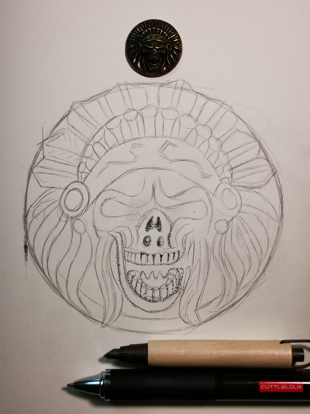 酋长徽章（图ZMjAzOTI1ODE2） - 新锐潮流插画 - 站酷设计师shuiyao2000原创素材 - 站酷ZCOOL