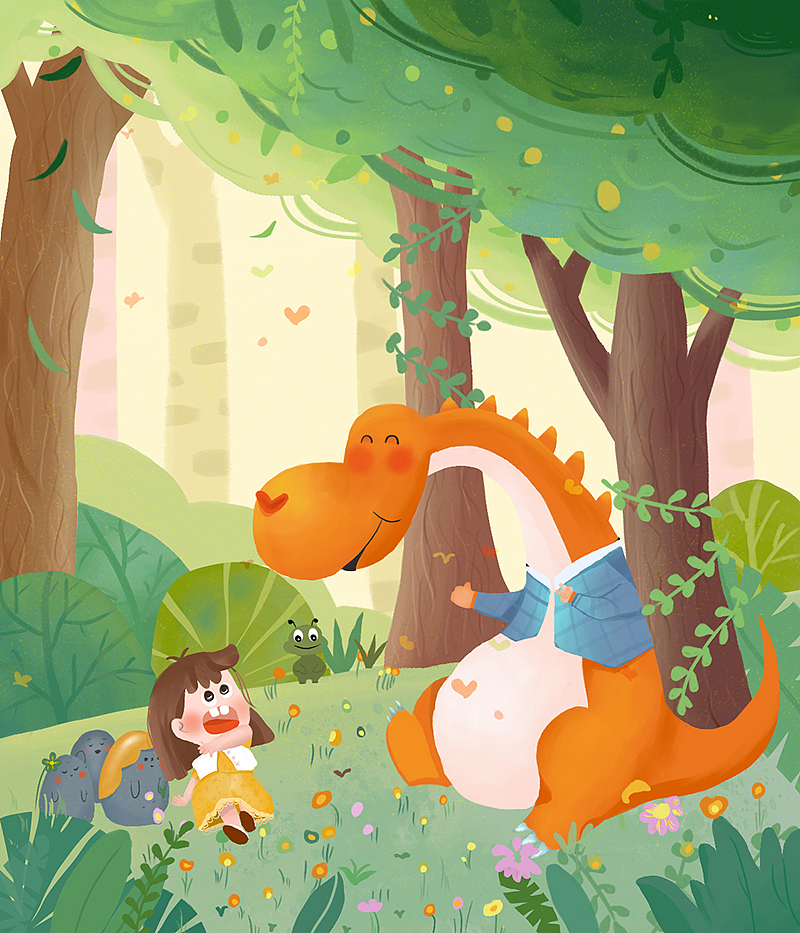 插畫（圖ZMjY4MzE0NDQw） - 兒童插畫 - 站酷設(shè)計師會飛龍蝦原創(chuàng)素材 - 站酷ZCOOL