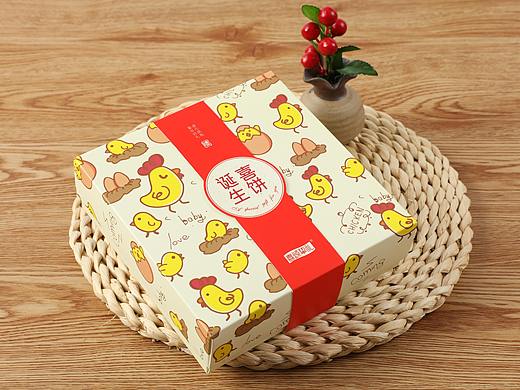 诞生喜饼 诞生礼 包装设计