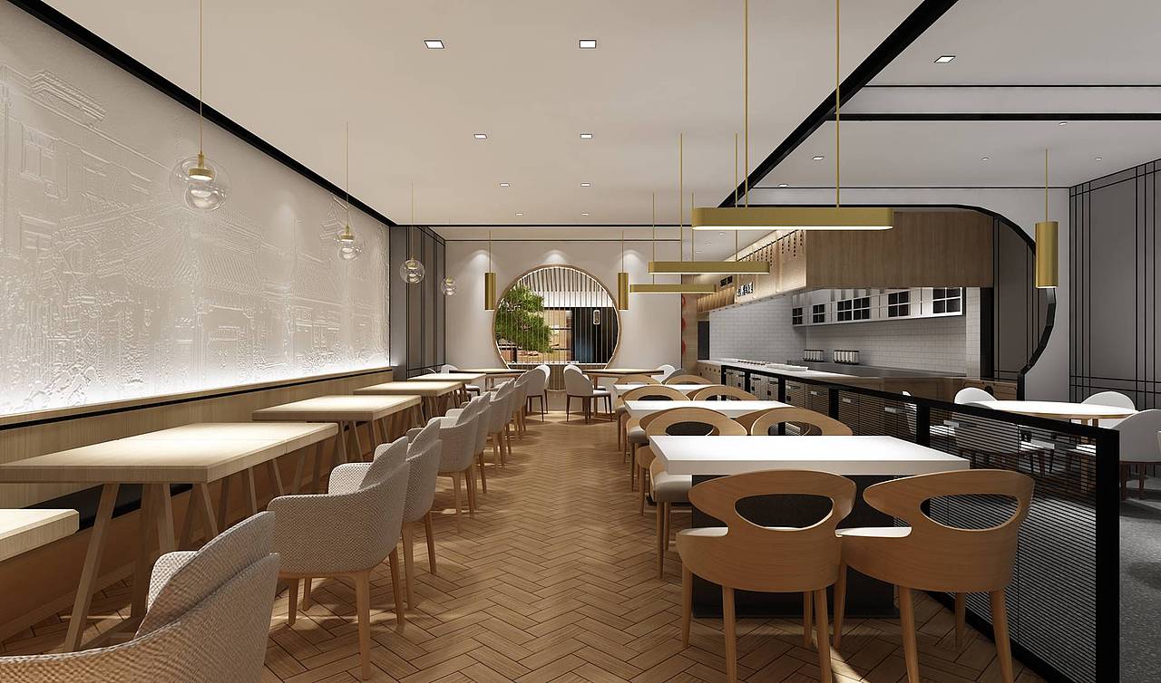 别具一格的中式粥店