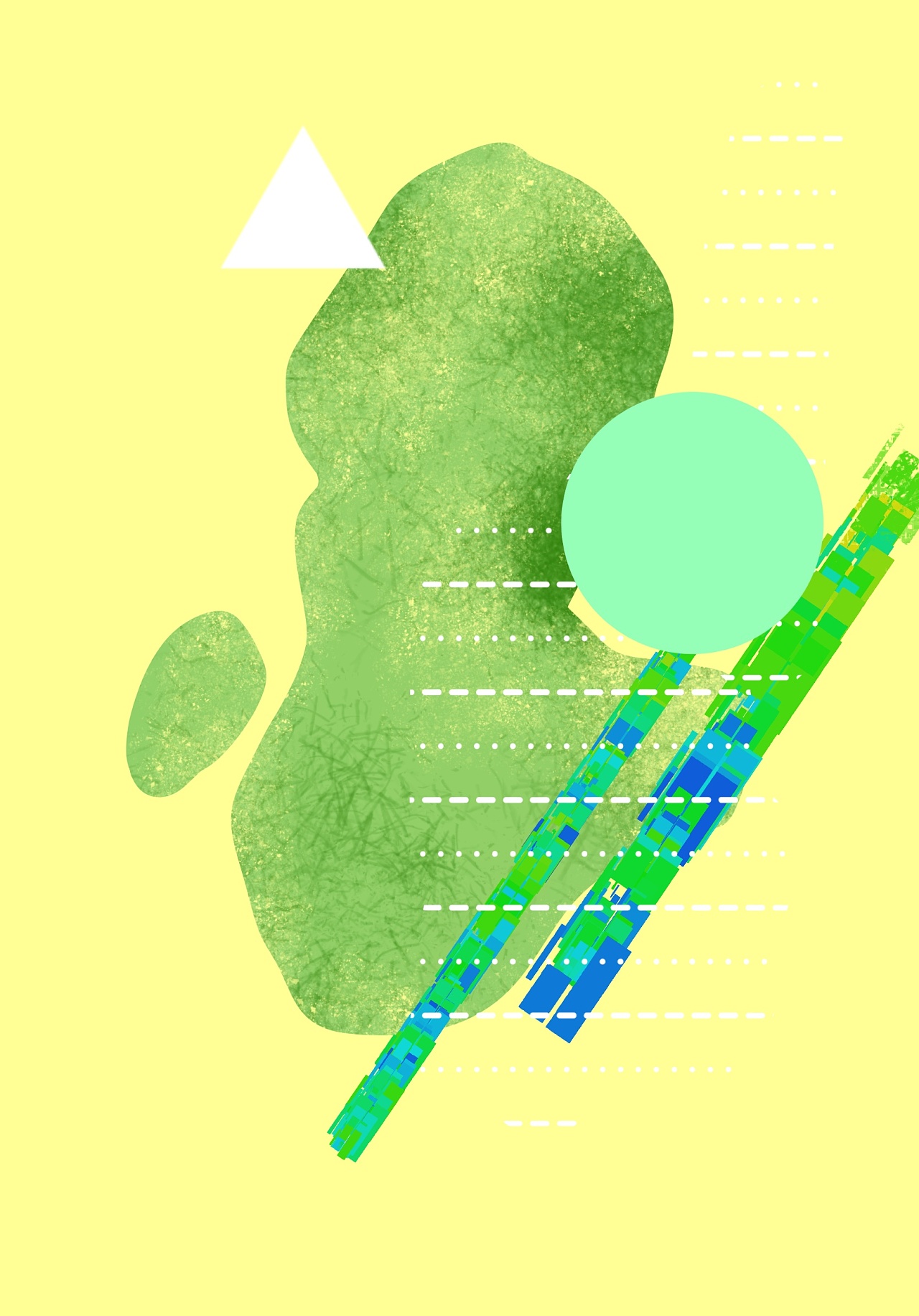 三原色背景色彩练习