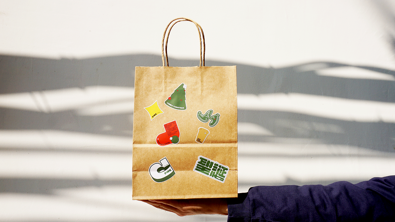 pnc coffee xmas 平面视觉