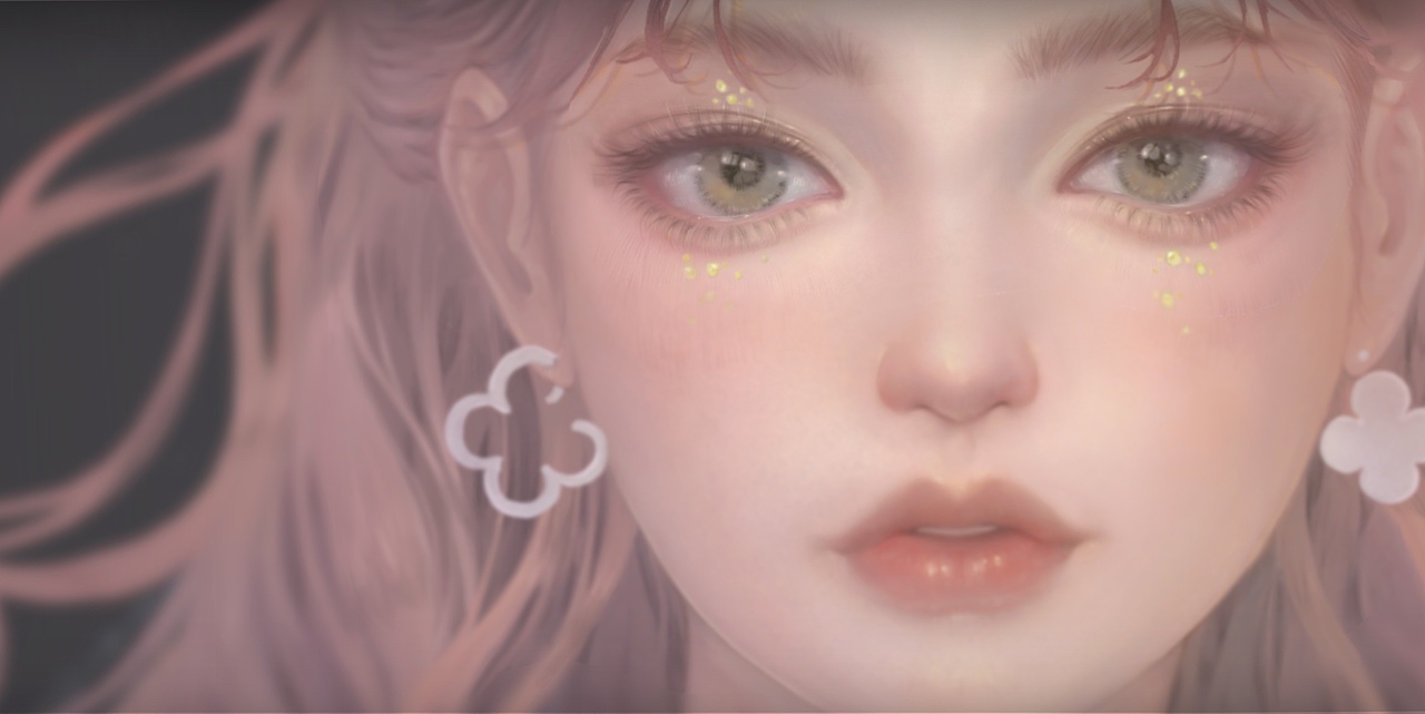 ipad绘画～梦中花镜Ⅱ～（图ZMjQxMDg3Nzg4） - 创作习作 - 站酷设计师pipi菌原创素材 - 站酷ZCOOL