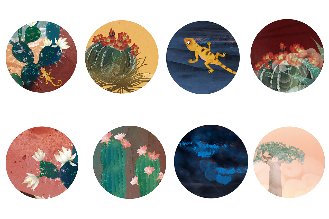 北京世园公园植物馆的画们（鸿篇巨制）