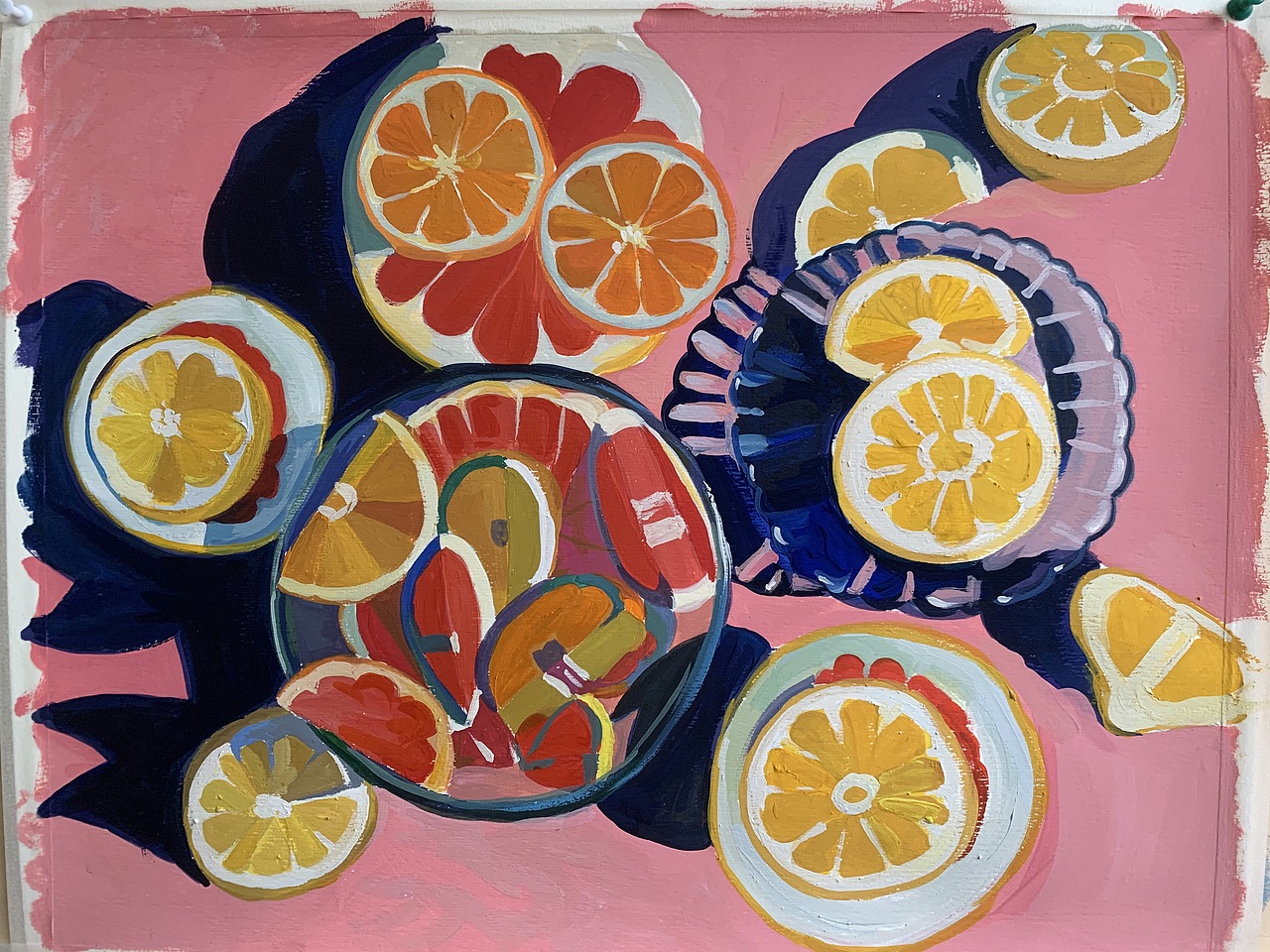 檸檬 橙子 橘色（圖ZMjUxMTEyMjEy） - 繪畫 - 站酷設(shè)計(jì)師蘇打迪迪原創(chuàng)素材 - 站酷ZCOOL