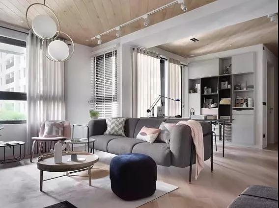 郑州乐豪斯丨73㎡小户型室内装修设计