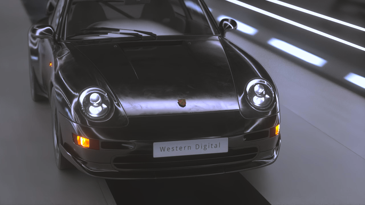 【C4D练习作品】WD_BLACK P10