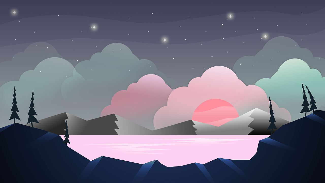 ps手绘颜色渐变效果练习（图ZMTM2Nzk5NzAw） - 创作习作 - 站酷设计师娜娜CN原创素材 - 站酷ZCOOL