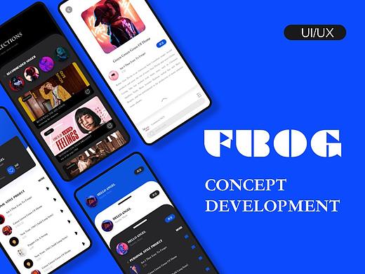 Frog music concept design