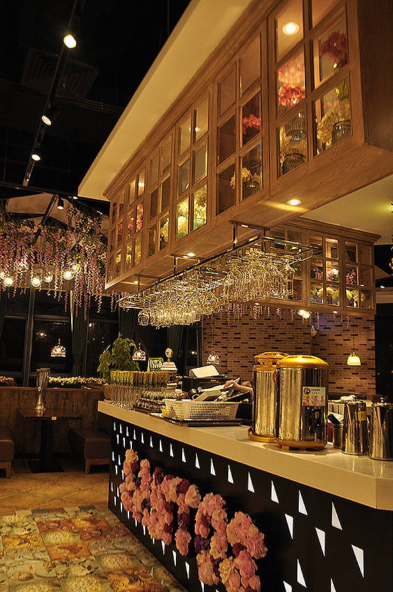 鼎尚联合|深圳烤肉餐厅设计实景图(厚街店)