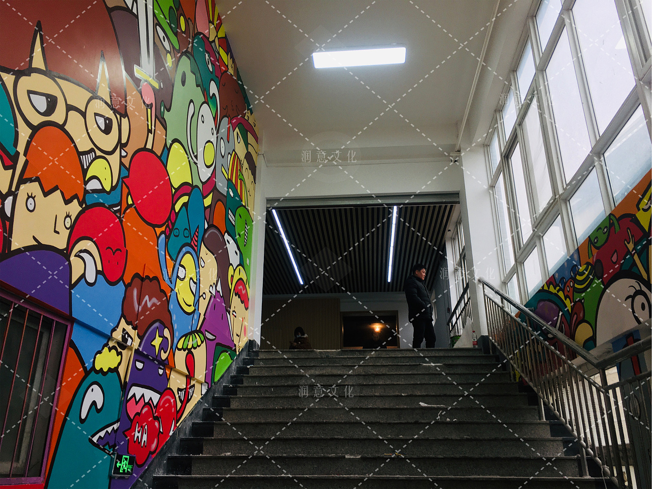 涂鸦墙绘||网红打卡墙||济南墙绘|纯艺术|绘画|济南润意文化 - 原创
