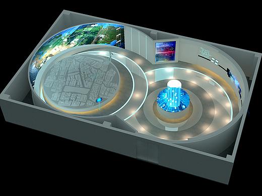 产业园孵化器数字展厅