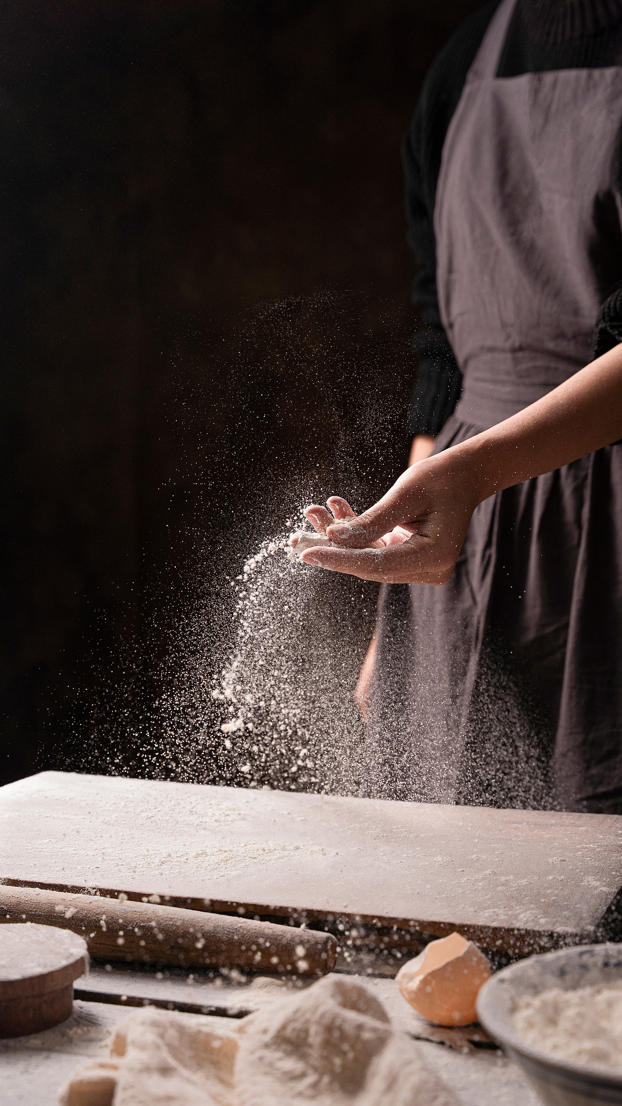 高速摄影【面粉】（图ZMjg2Mjk3MTY4） - 美食摄影 - 站酷设计师哐当美食摄影原创素材 - 站酷ZCOOL