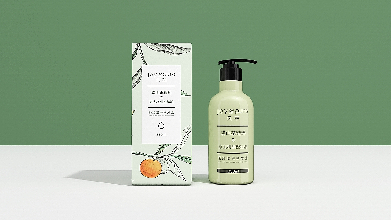《Joy & Pure · 久萃》包装设计,回归本质,传递自然