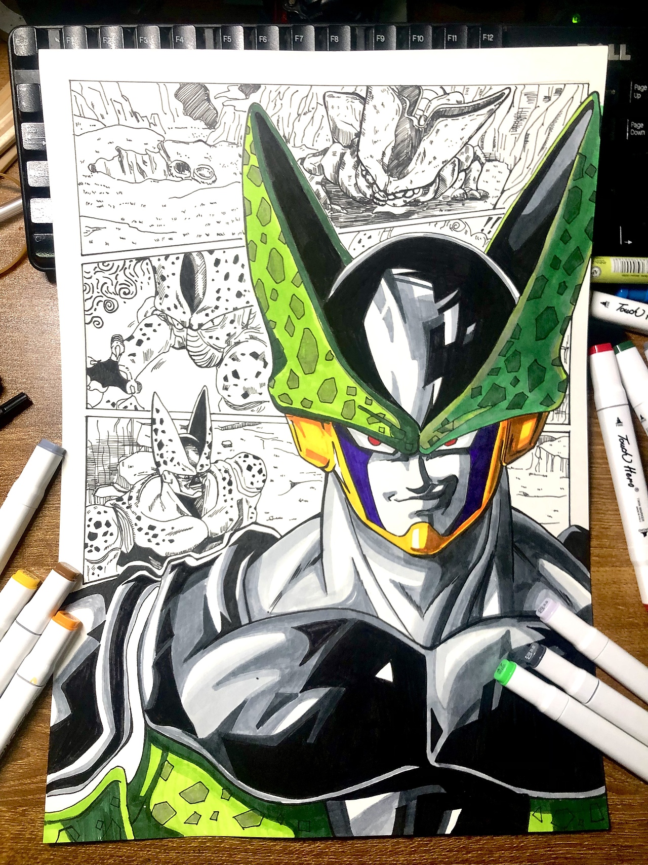 马克笔手绘七龙珠