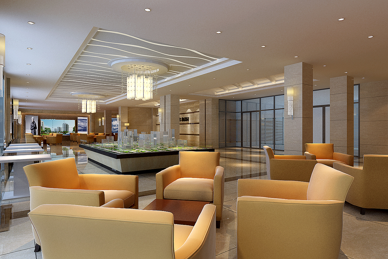 江苏扬州高邮诚信电子商务物流园售楼处（图ZMTQxMTg0NzI=） - 家装设计 - 站酷设计师wangzhongsai原创素材 - 站酷ZCOOL