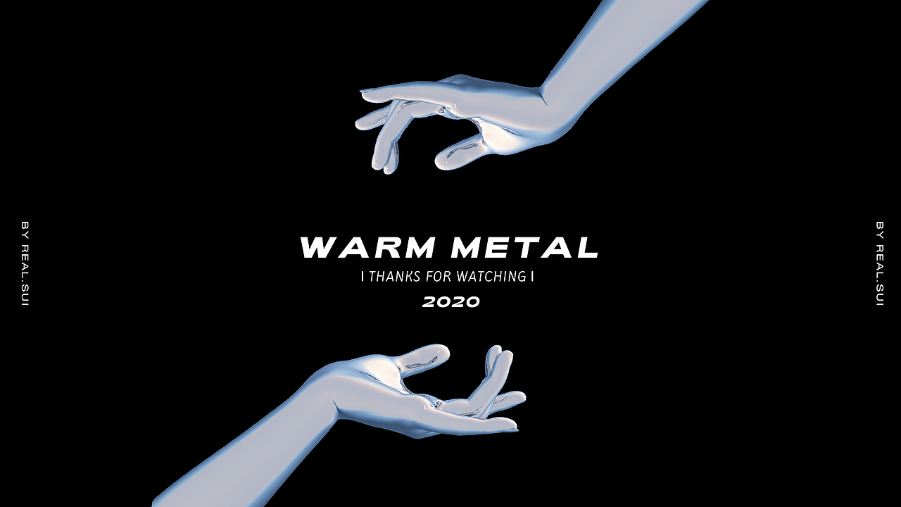 《Warm Metal 温暖的金属》设计练习（图ZMjMzNzA4MzQ4） - 海报 - 站酷设计师RayraySu原创素材 - 站酷ZCOOL