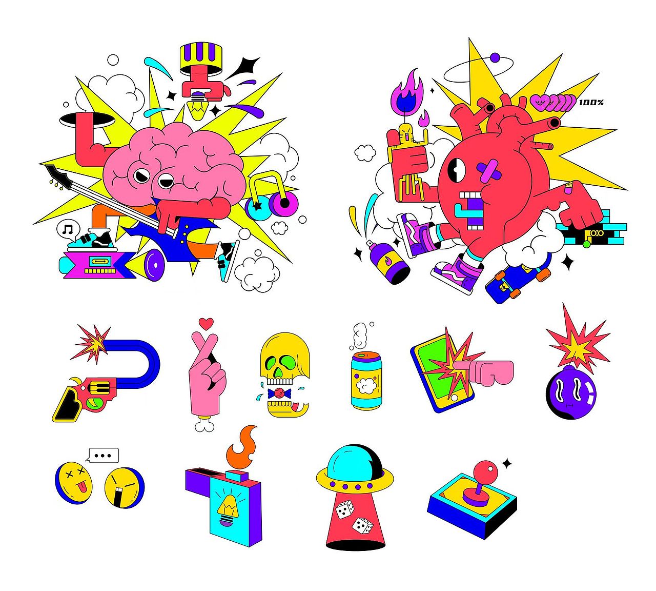 元味专业设计工作室插画/动画作品集（图ZMzc4NzgzNzgw） - 品牌 - 站酷设计师元味设计原创素材 - 站酷ZCOOL