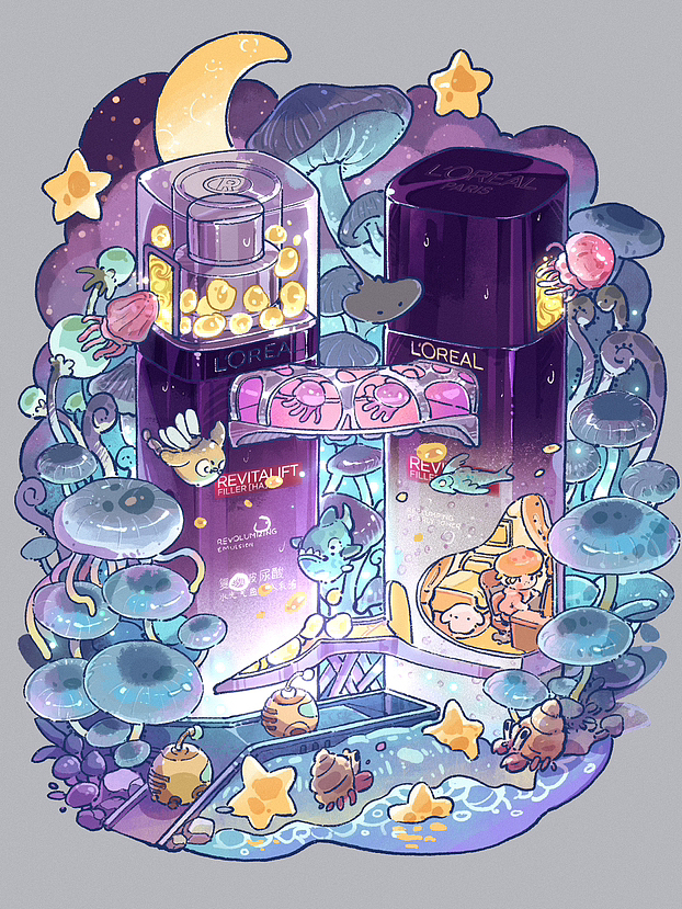 场景插画大杂烩（2023篇）（图ZMzYxODM3Mzcy） - 商业插画 - 站酷设计师无聊铅笔头原创素材 - 站酷ZCOOL