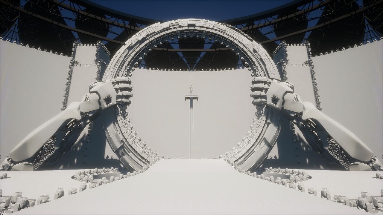 辛选五周年嘉年华UE5-DMX环境融合（图ZMzU5MzczNzcy） - 舞台美术 - 站酷设计师佐手哥原创素材 - 站酷ZCOOL