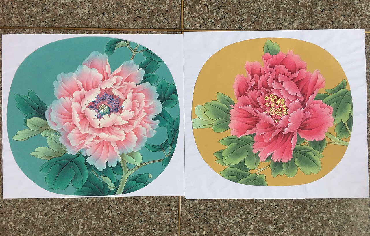 工笔小品（图ZODkyNjI0NTI=） - 绘画 - 站酷设计师柒染孤城原创素材 - 站酷ZCOOL