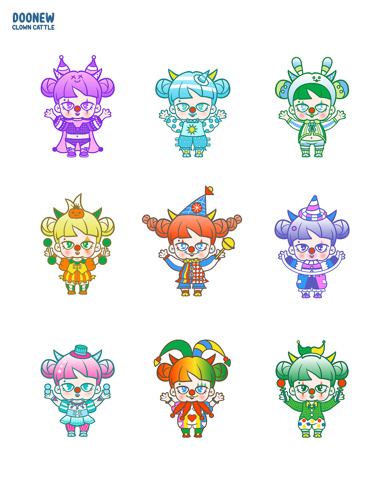 “xiao”丑牛 | DOONEW-哆妞 2021（图ZMjQ4NjkxMzI4） - IP形象 - 站酷设计师筱姚鹿原创素材 - 站酷ZCOOL