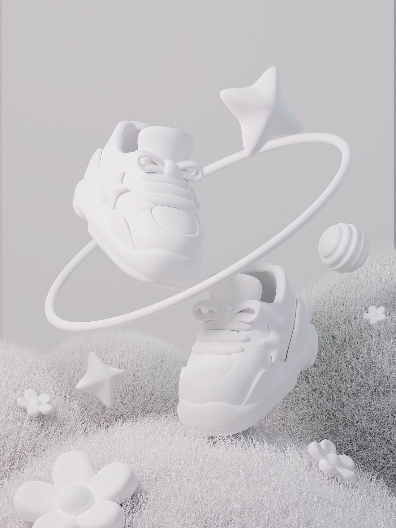 dinlab x 麦箱鱼2023年度总结（三维篇）（图ZMzYyNTM3OTEy） - 人物/生物 - 站酷设计师麦箱鱼原创素材 - 站酷ZCOOL